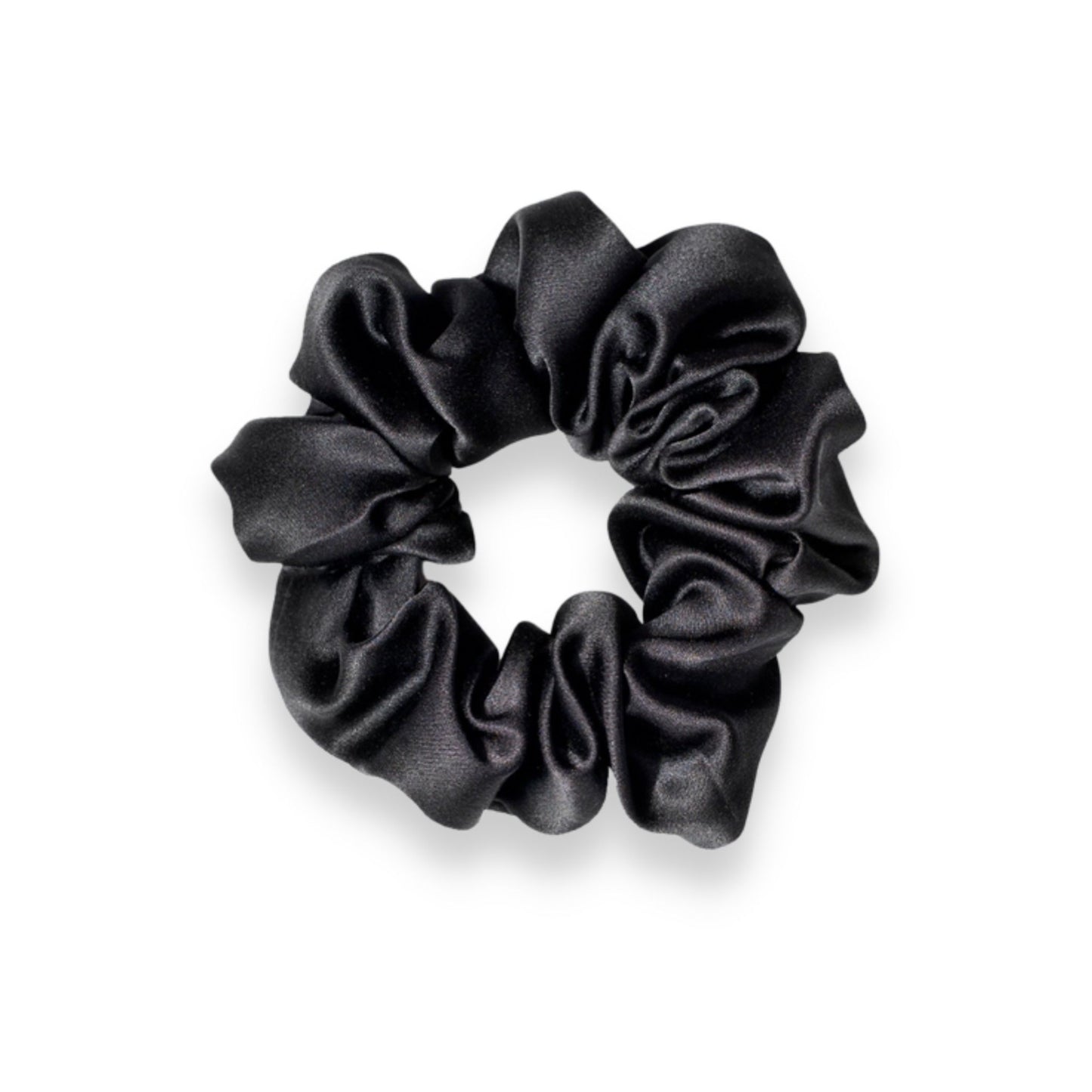 Mulberry Scrunchie | Sort - silkepudebetræk
