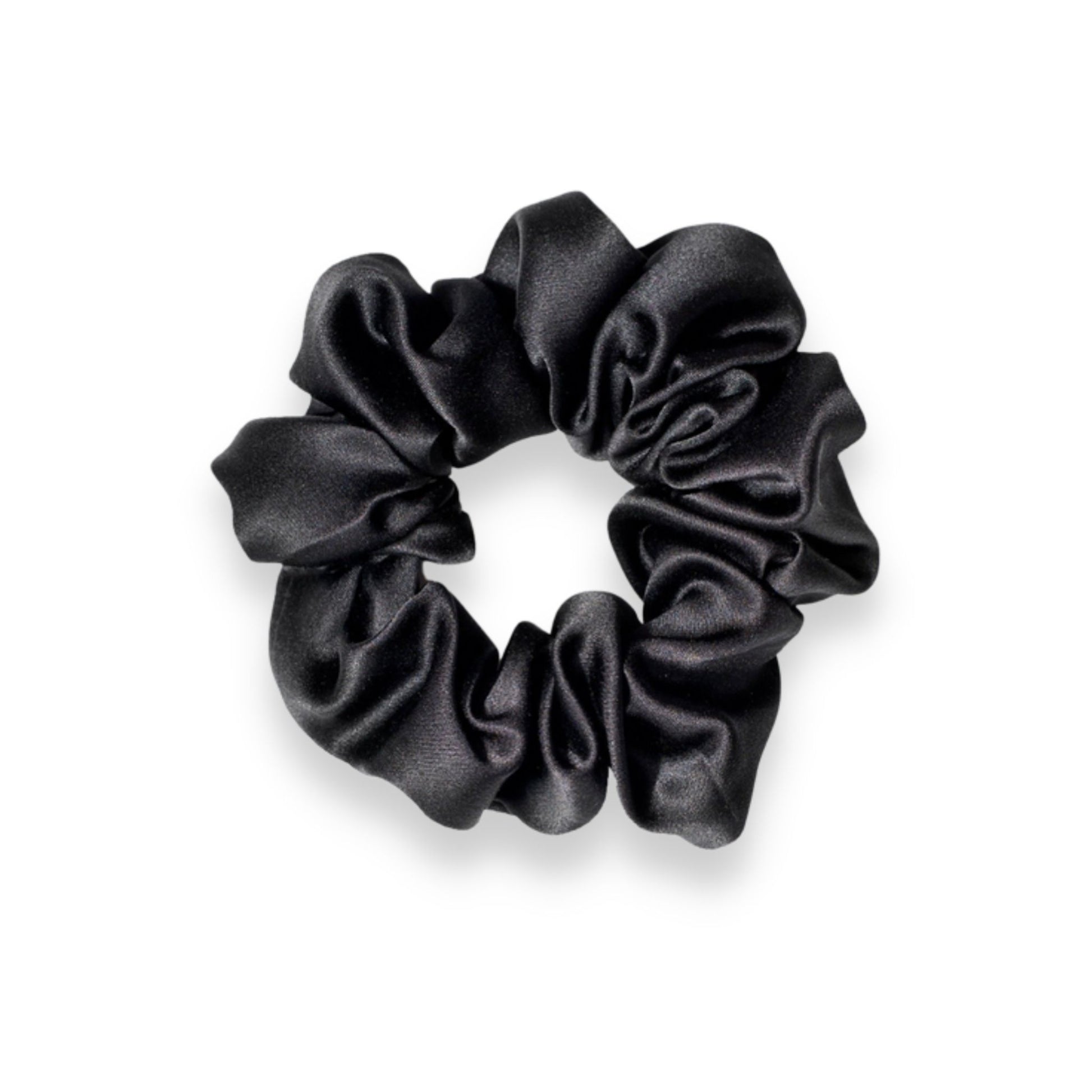 Mulberry Scrunchie | Sort - silkepudebetræk