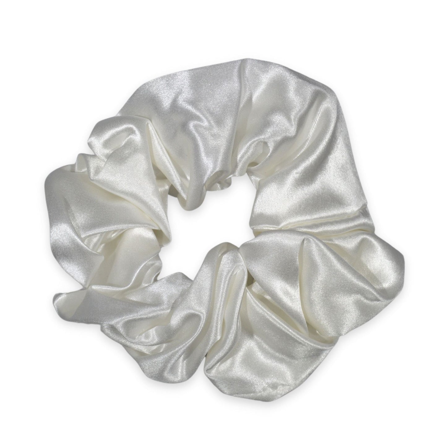 Silky Scrunchie | Hvid