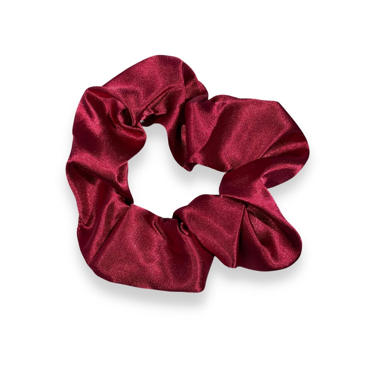 Silky Scrunchie | Burgundy